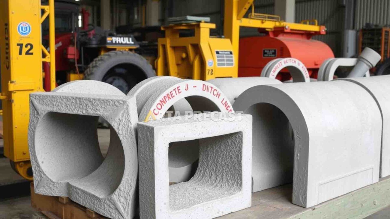 Ketahanan U Ditch Beton